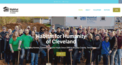 Desktop Screenshot of habitatofcleveland.org